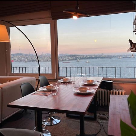 Art Loft , 270* Full Sea View In Cihangir Apartment Istanbul Luaran gambar